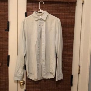 American Apparel Men’s Denim button up shirt